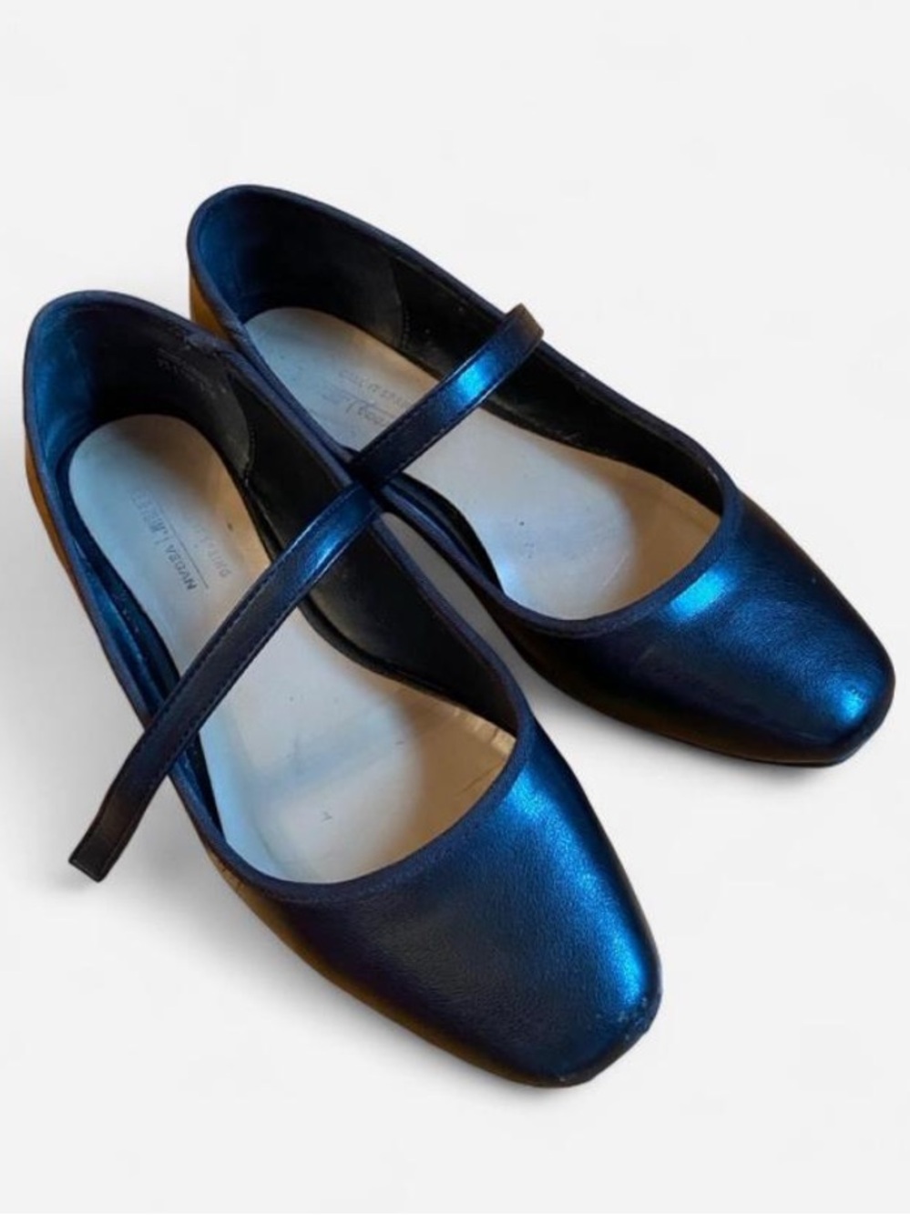 Call it spring black ballet flats